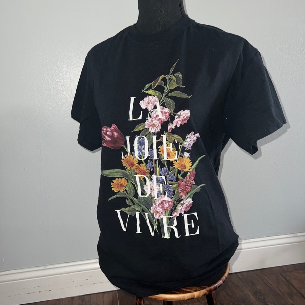 8 for$25 🎱 Miss Selfridge Top Size 6 8 Womens Black Graphic Vintage 90s Style